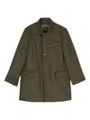 Fay Felted Coat In Green