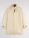 Fay High-neck Zip-fastening Jacket In Neutral