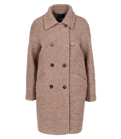 FAY FAY COATS PINK