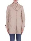 Fay Coats Sand In Sabbia Beige