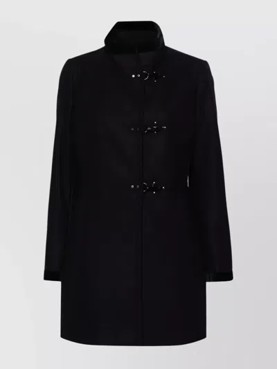 FAY COLLAR SLEEVE LENGTH TRIM COAT