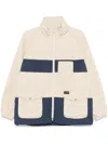 Fay Colour-block Jacket In Neutrals