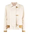 Fay Chaqueta Casual - Beis In White
