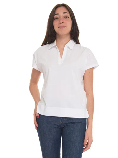 FAY COT BUTTONLESS POLO SHIRT