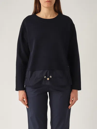 Fay Cotone Hoodie In Black