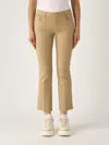 Fay Cotone Trousers In Tortora