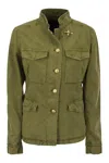 Fay Giacca Stile Militare Sahariana