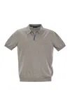 Fay Cotton Buttonless Polo Shirt