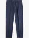 Fay Cotton Chinos In Blue
