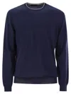 Fay Men Cotton Crew-neck Jumper