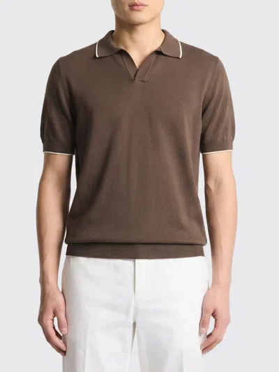 Fay Sweater Men Color Dark In Brown