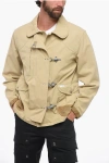 FAY ARCHIVE COTTON JACKET WITH CLASPS CLOSURE