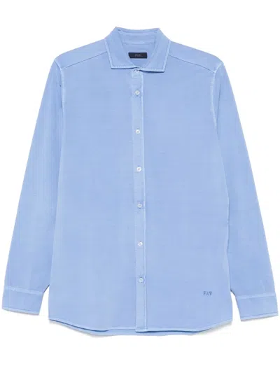 FAY COTTON JERSEY SHIRT