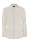 Fay Men Cotton Jersey Shirt In White