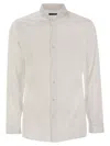 Fay Men Cotton Jersey Shirt In White