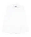 Fay Long-sleeve White Jersey Shirt With Embroidered Logo In White