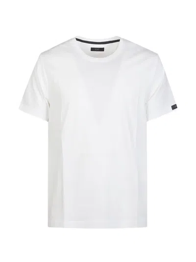 Fay Cotton Jersey T-shirt In White