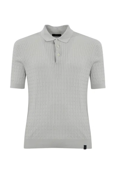 FAY COTTON KNIT POLO