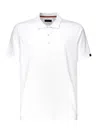 Fay Cotton Polo Shirt With Logo In White