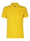 Fay Branded Polo In Yellow