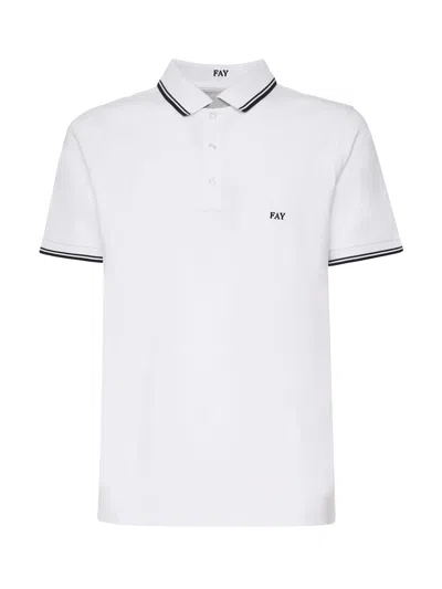 Fay T-shirts And Polos In White