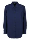 Fay Cotton Shirt In Blue