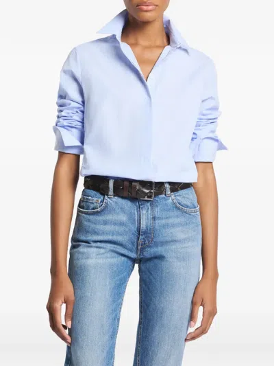 Fay Cotton Shirt In Blue