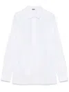 Fay Long-sleeved Shirt In White