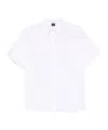 Fay Shirt With Short Raglan Sleeves In White