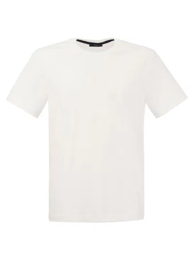 Fay Cotton T-shirt In White