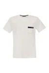 Fay Cotton T-shirt With Pocket