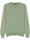 Fay Cotton Top In Grün