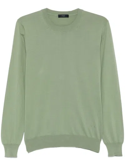 Fay Cotton Top In Grün
