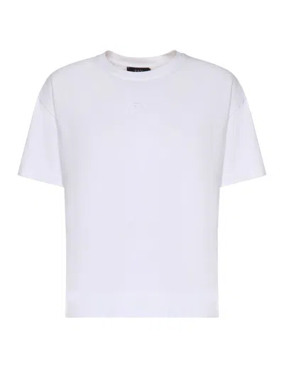 Fay Cotton T-shirt In White