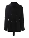 Fay Short Trench In Black