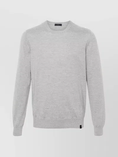 FAY CREW NECK KNITTED SWEATER