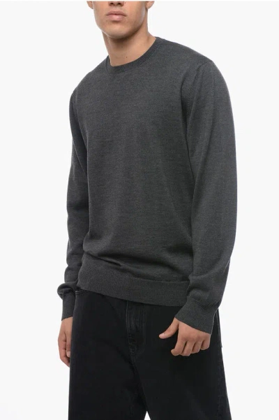 Fay Crew Neck Pure Virgin Wool Sweater