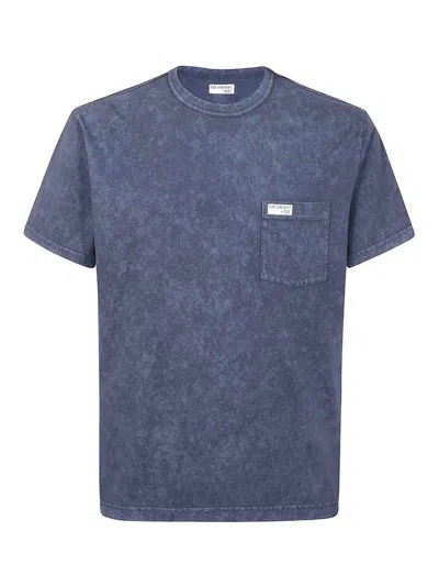 Fay Crew Neck T-shirt In Blue