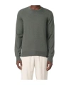 Fay Crew-neck Wool Sweater In Green