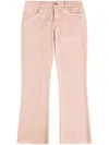 Fay Klassische Cropped-jeans In Rosa