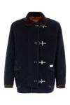 Fay Navy Blue Wool Blend Jacket In Blue
