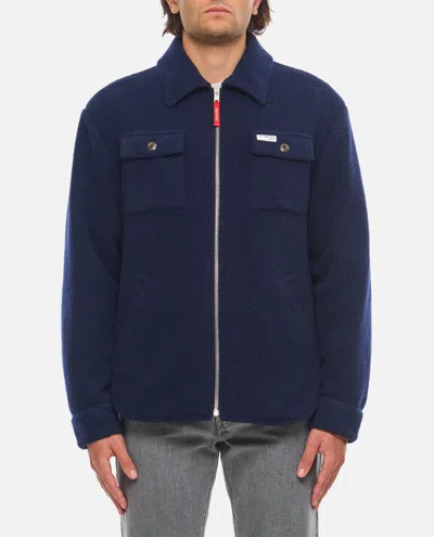 Fay Dark Blue Overshirt Jacket