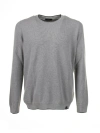 Fay Crew Neck Sweater In Grigio