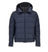 Fay Db Front Piuma Cappuccio In Blue