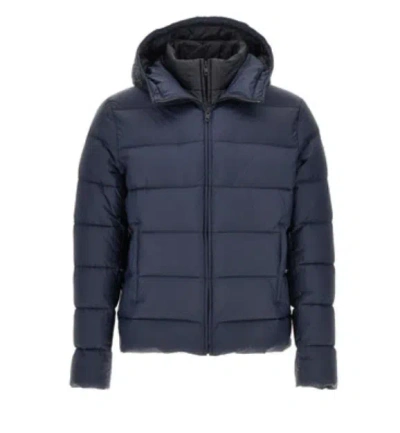 Fay Db Front Hooded In Blue