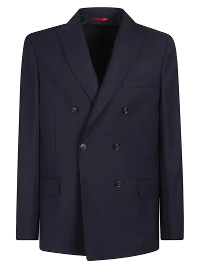 FAY DECONSTRUCTED DOUBLE-BREASTED JACKET