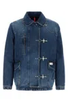 FAY DENIM TOGGLE LOCK JACKET