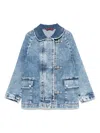 Fay Denim Jacket In Blue