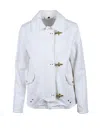 Fay Denim Jacket - White In White