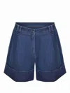 Fay Bermuda Shorts High Waist